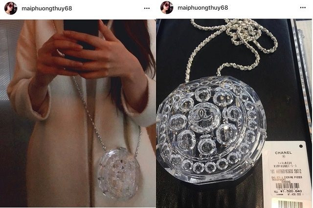 Giờ đây, cô có thể không quan tâm những dị nghị dư luận để mua chiếc túi 300 triệu chỉ đựng vừa một cây son.