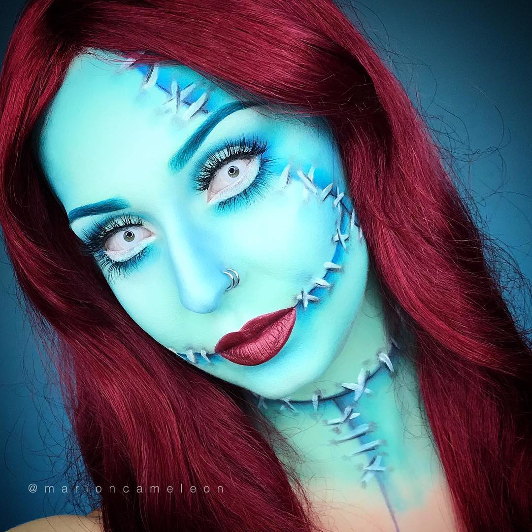 Cô bạn này đã mix hai tông màu chính để có một màu da như ý. (Ảnh: @marioncameleon)