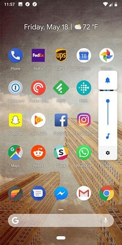8. Với hệ điều hành Android P mới, các phím âm lượng sẽ mặc định để điều khiển âm lượng phương tiện.