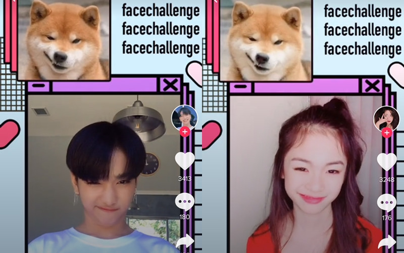 Khám phá hashtag #FaceChallenge, bạn sẽ thấy cùng một bức hình nhưng nhiều biểu cảm "cover" khác nhau. Khám phá hashtag #FaceChallenge, bạn sẽ thấy cùng một bức hình nhưng nhiều biểu cảm "cover" khác nhau.
