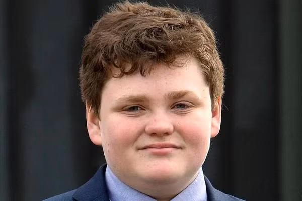 Ethan Sonneborn, 14 tuổi, đang tranh cử cho vị trí thống đốc bang Vermont. Ảnh: AP