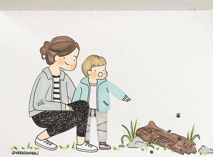 Mẹ là người bạn đồng hành đầu tiên