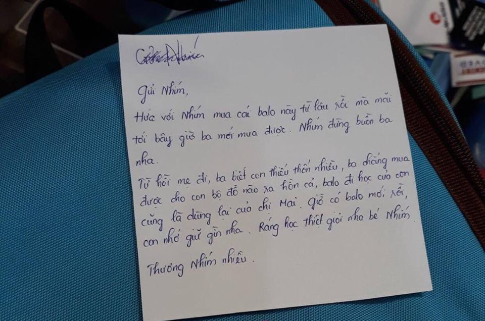 Lời nhắn cảm động mà người cha này dành cho con gái mình. Lời nhắn cảm động mà người cha này dành cho con gái mình.