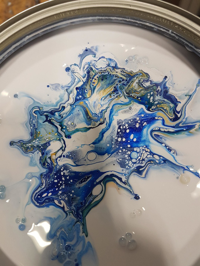 Sự hòa sắc hoàn hảo của các màu sơn.