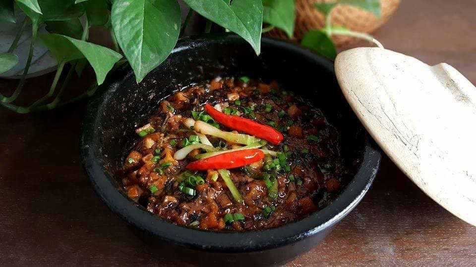 Các món chay trong bữa ăn hàng ngày cũng rất đẹp mắt.