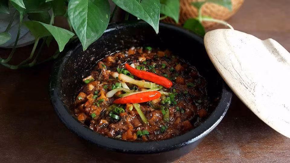 Các món chay trong bữa ăn hàng ngày cũng rất đẹp mắt.