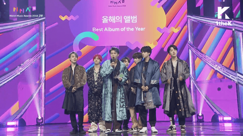 Best Album of the Year (Daesang) - BTS (LOVE YOURSELF 轉 ‘Tear')