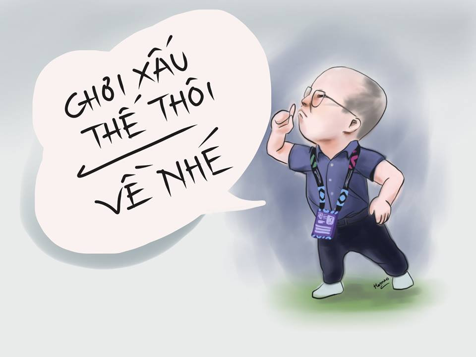 Không chỉ có Mạnh gắt, Trọng gắt đâu nhé! Thầy Park cũng “gắt” lắm nha!