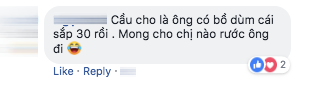 Và một chia sẻ hài hước của fan ngay dưới dòng trạng thái.