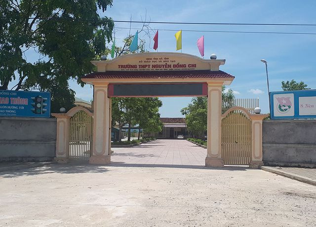 Trường THPT Nguyễn Đổng Chi.