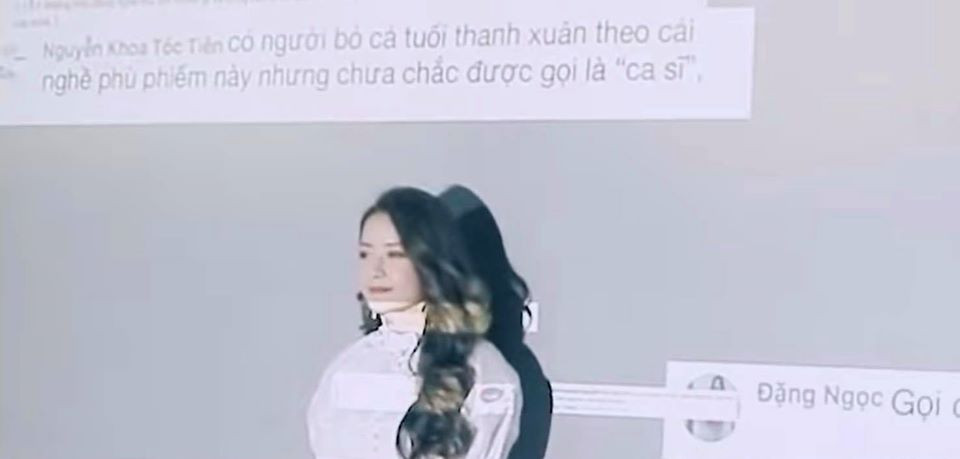 Hình ảnh trong đoạn clip đang gây tranh cãi.