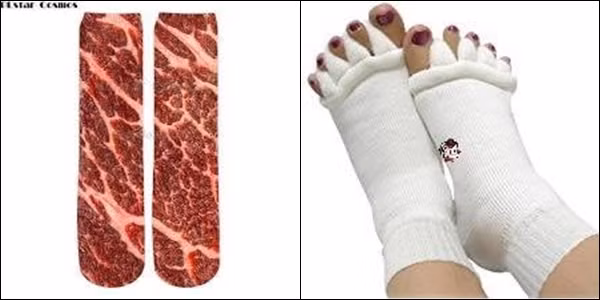 Những đôi tất "độc" dành cho những con người chịu chơi.