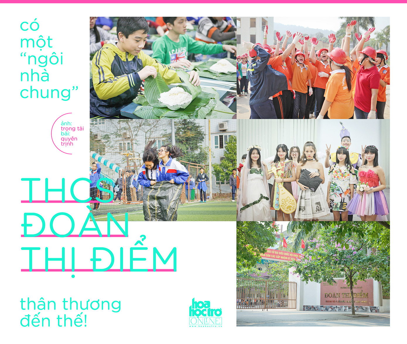Có một “ngôi nhà chung” THCS Đoàn Thị Điểm thân thương đến thế! ảnh 1