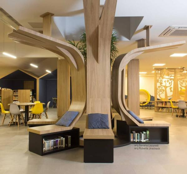 Chẳng hiểu đây là thư viện hay một quán café sách?