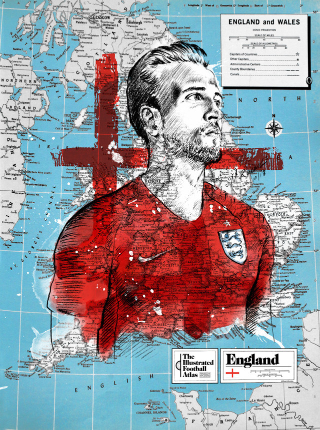 Harry Kane - đại diện của nước Anh.