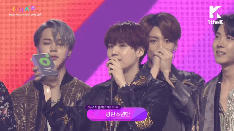 Best Artist of the Year (Daesang) - BTS