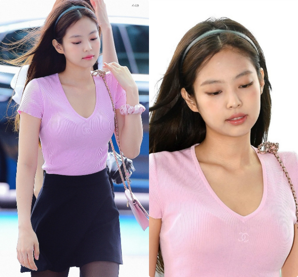 Jennie (Black Pink) có làn da ngăm. Nhưng nhờ các công đoạn "tắm trắng" của fan, cô nàng có bước "biến hình" ngoạn mục.