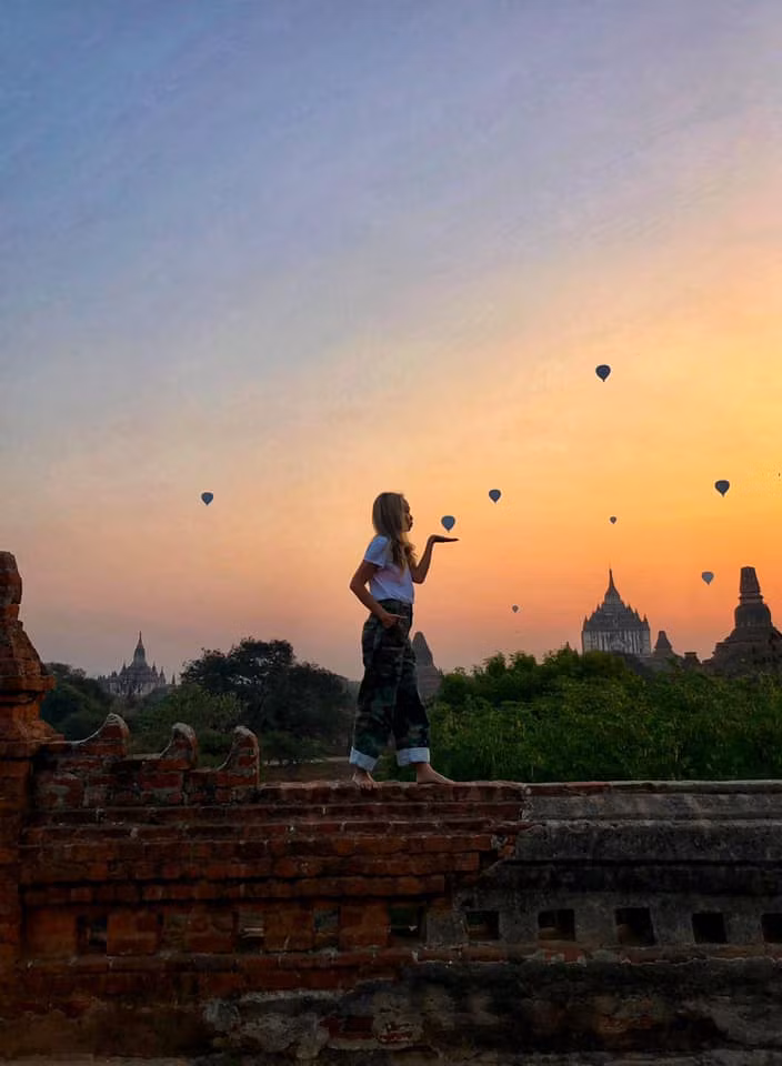 Khung cảnh đẹp như một bức tranh, và mình ghi lại một cách mộc mạc nhất có thể