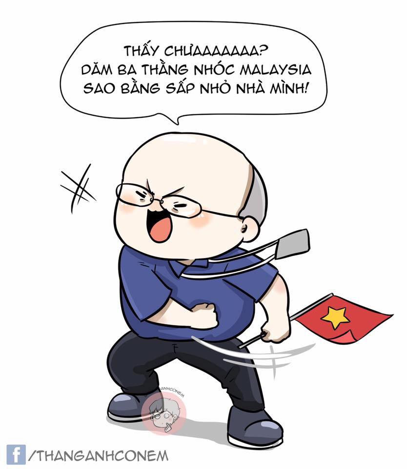 Không nói nhiều, Việt Nam vô địch. Ảnh: Thanganhcoem