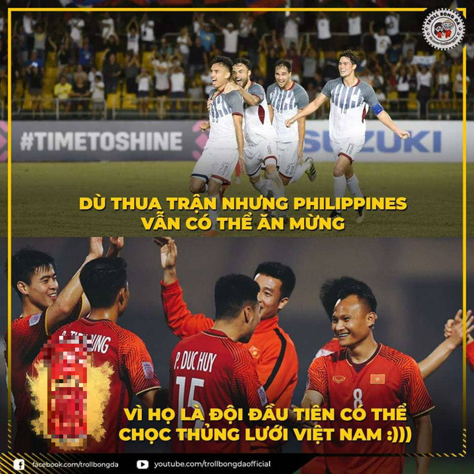 Đội bạn, vẫn là nên ăn mừng! (Ảnh: Troll bóng đá).