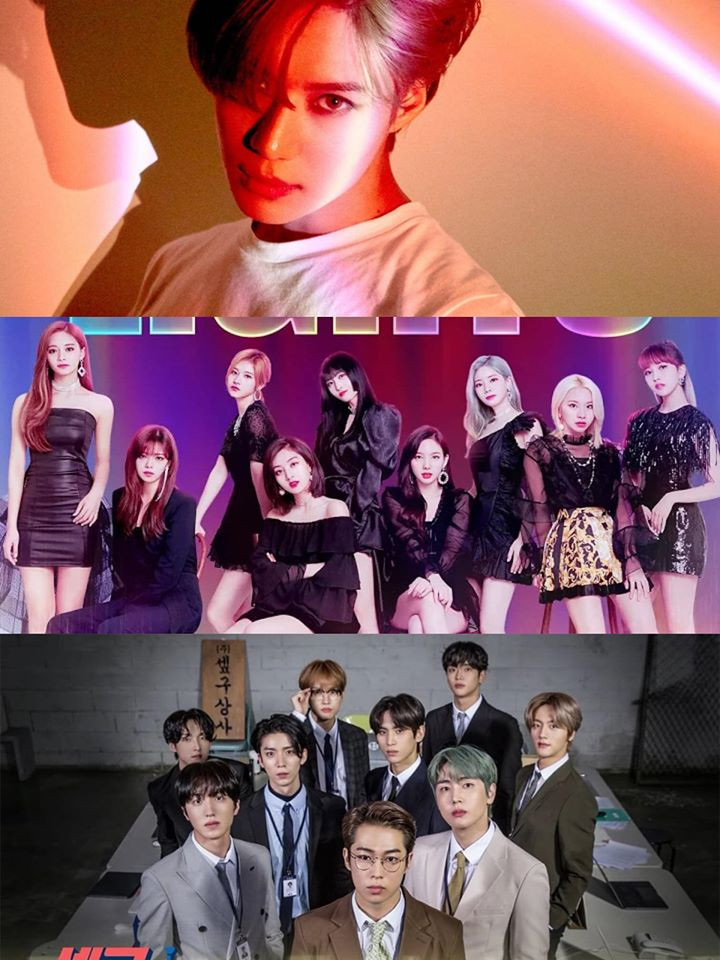 Taemin - TWICE - SF9 chịu chung số phận. Taemin - TWICE - SF9 chịu chung số phận.