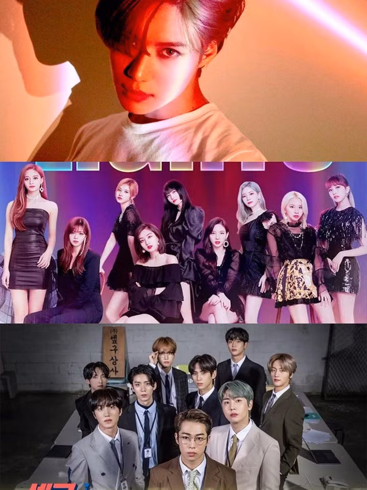 Taemin - TWICE - SF9 chịu chung số phận.
