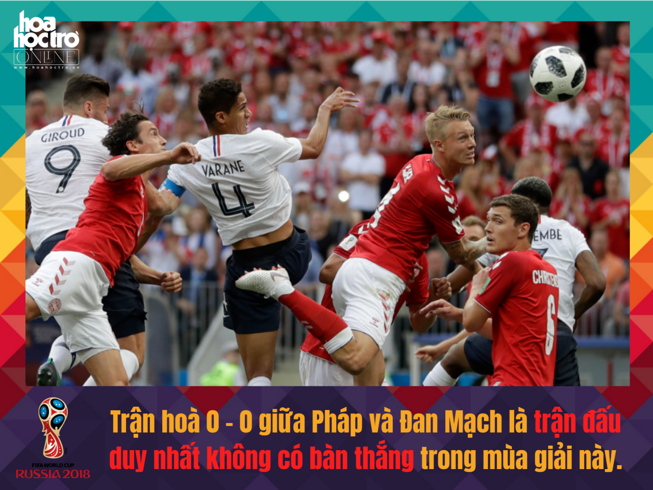Đó là trận hoà 0-0 của tuyển Pháp trước Đan Mạch ở lượt trận cuối bảng C. Đó là trận hoà 0-0 của tuyển Pháp trước Đan Mạch ở lượt trận cuối bảng C.