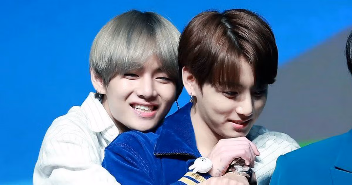 V - Jungkook lại khiến fan bấn loạn đẩy thuyền vì một khoảnh khắc tình bể bình ảnh 7