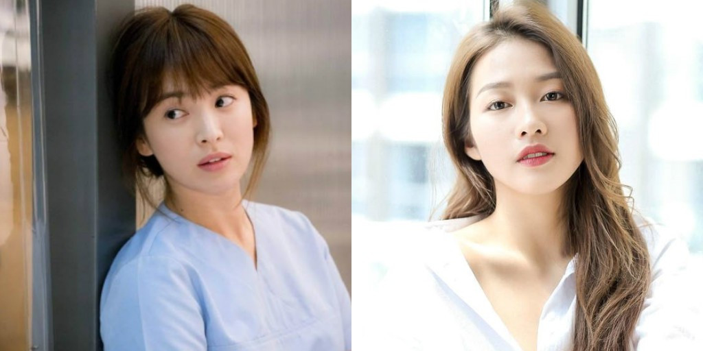 Dù diễn xuất của Khả Ngân trong Hậu duệ Mặt Trời bản Việt còn nhận nhiều tranh cãi nhưng về phong cách thời trang, nữ diễn viên Việt bắt chước 