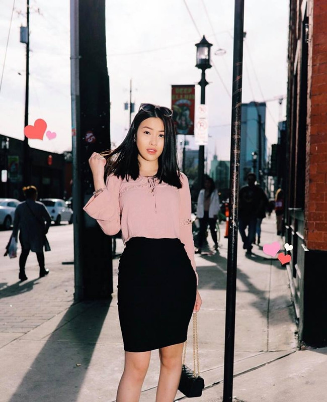 Phong cách thời trang hiện đại của bạn gái Thành Vinh.