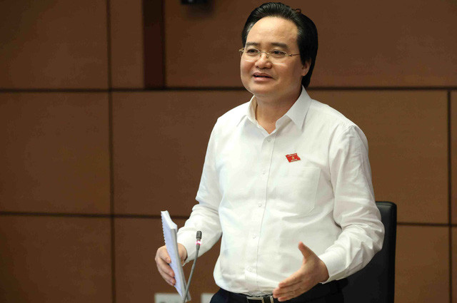Bộ trưởng Bộ GD&amp;ĐT Phùng Xuân Nhạ.