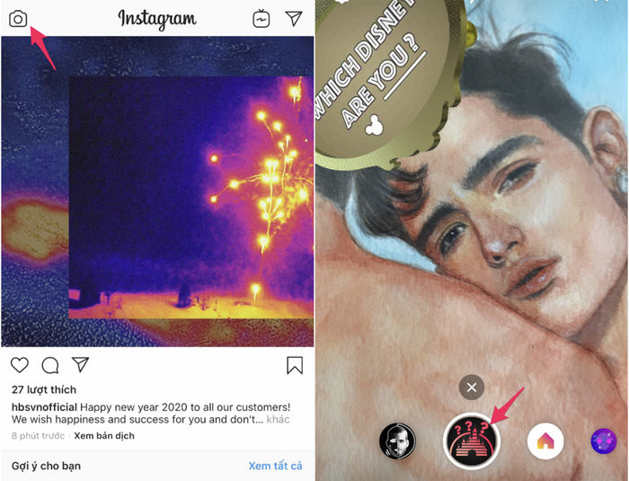 Trong trường hợp bạn không tìm ngay được ai đó đã chơi qua trò này, hãy ấn vào biểu tượng camera. Tiếp đó, nhấn giữ biểu tượng “Disney” là xong!