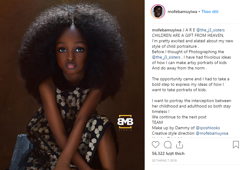 Bức ảnh nhận được gần 57 ngàn lượt thích trên Instagram.