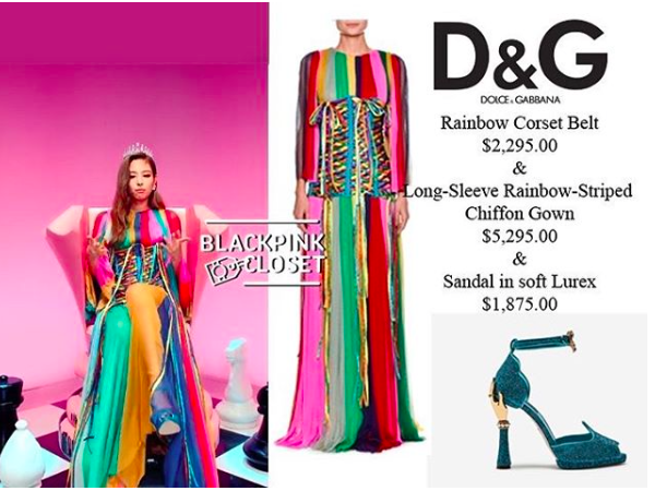 Váy mới trong "SOLO" còn đắt gấp 3 lần váy mà Jennie mặc trong "DDU-DU DDU-DU".