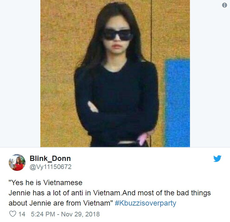 Có người còn cho rằng anti-fan của Jennie đều ở Việt Nam.