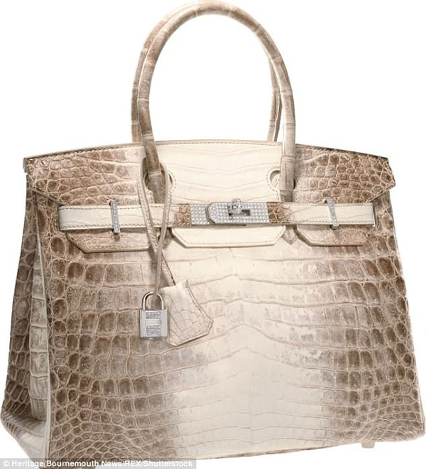 Chiếc túi Hermes Himalaya Birkin.