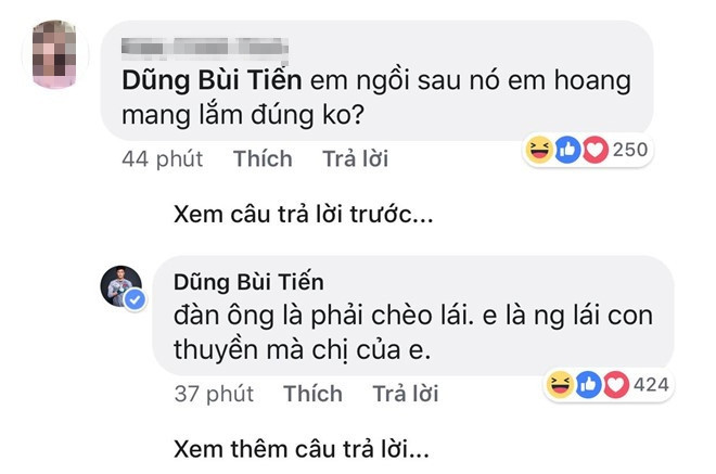 Thậm chí, anh chàng còn bị cả Bùi Tiến Dũng phụ họa trêu đùa.