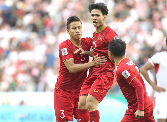 Công Phượng đã thể hiện bước trưởng thành rất lớn, được truyền thông Nhật Bản nhận định sẽ đủ sức để chinh phục J-League. Ảnh: NGỌC LINH.