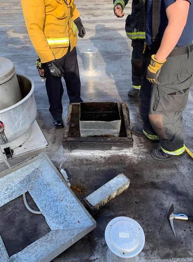 Đó quả là một cuộc giải cứu khó khăn với những lính cứu hỏa ở San Lorenzo