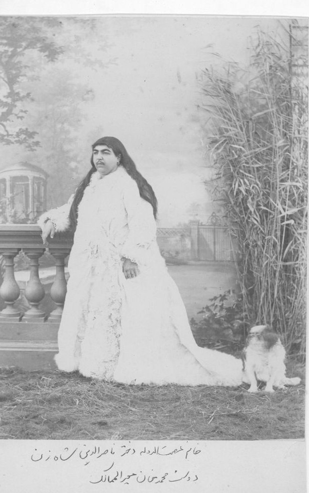 Bức ảnh công chúa Fatemeh Khanum “Esmat al-Dowleh” với dòng chú thích gây xôn xao. Ảnh: A bit of History