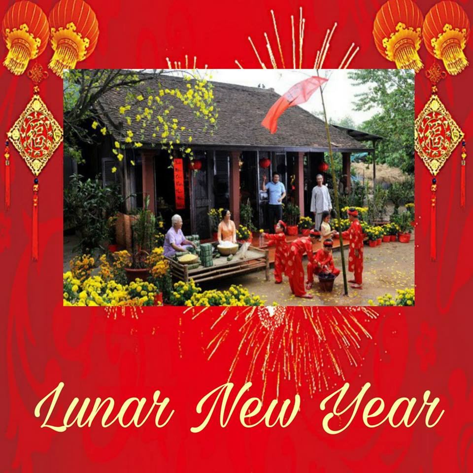 Lunar New Year /luː.nər njuː jɪər/: Tết Nguyên Đán