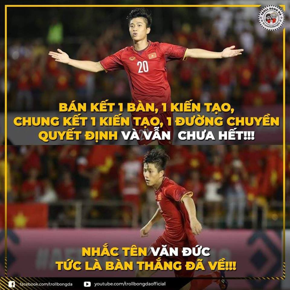Đức "cọt" với những pha kiến tạo đẳng cấp làm nức lòng hàng triệu trái tim NHM bóng đá Việt Nam (Ảnh: Troll bóng đá). Đức "cọt" với những pha kiến tạo đẳng cấp làm nức lòng hàng triệu trái tim NHM bóng đá Việt Nam (Ảnh: Troll bóng đá).