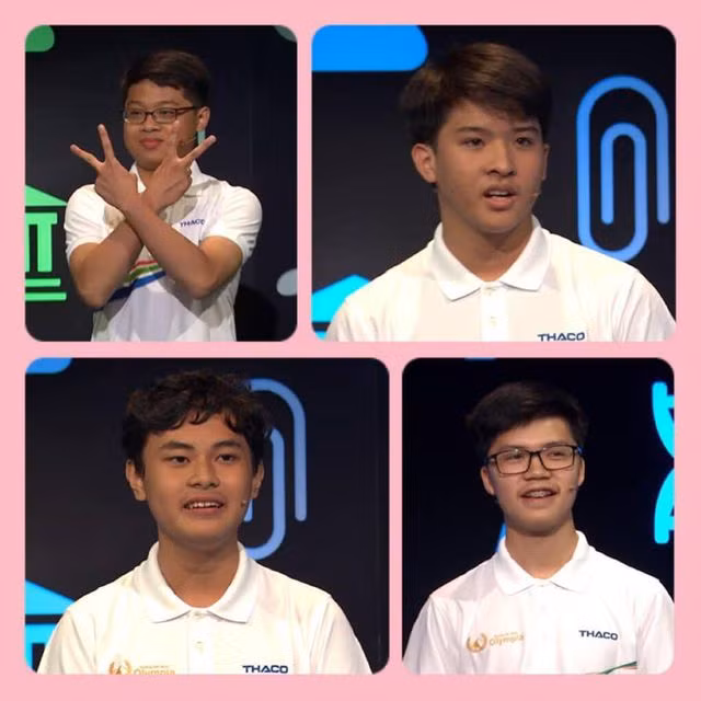 4 thí sinh của cuộc thi Quý 2