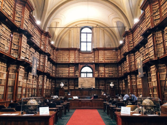 Thư viện Biblioteca Angelica ở Rome, Ý