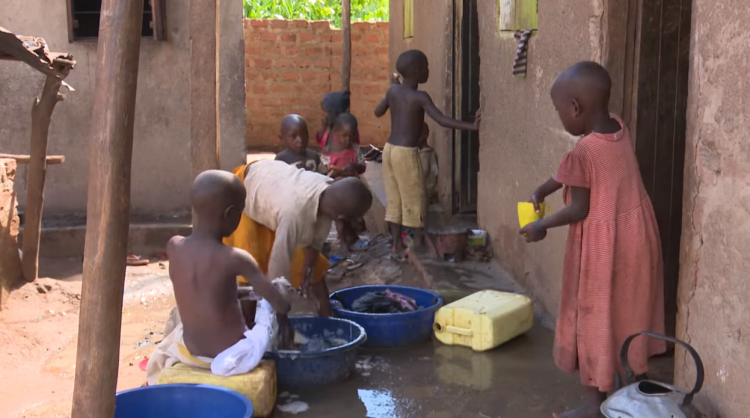 Cảnh sinh hoạt của các con chị Mariam.