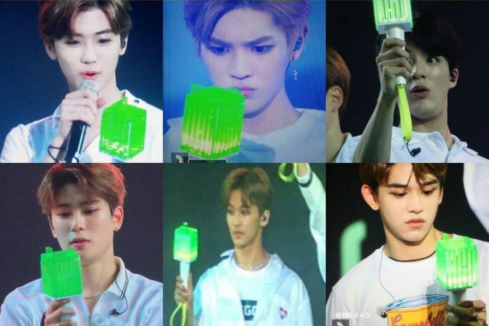 NCT mới debut đã có lightstick riêng
