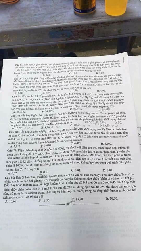 Bộ đề thi trắc nghiệm tổ hợp môn KHTN đây rồi, bạn làm được bao nhiêu câu? ảnh 13