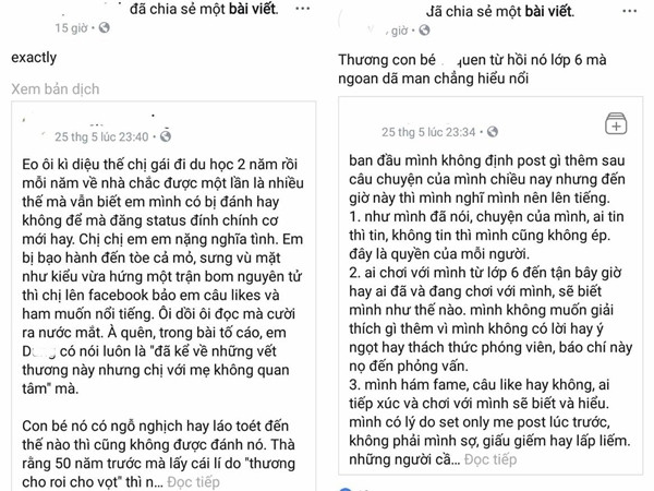Mọi người đều rất ủng hộ T.D và chia sẻ các bài đăng bảo vệ cô bạn.