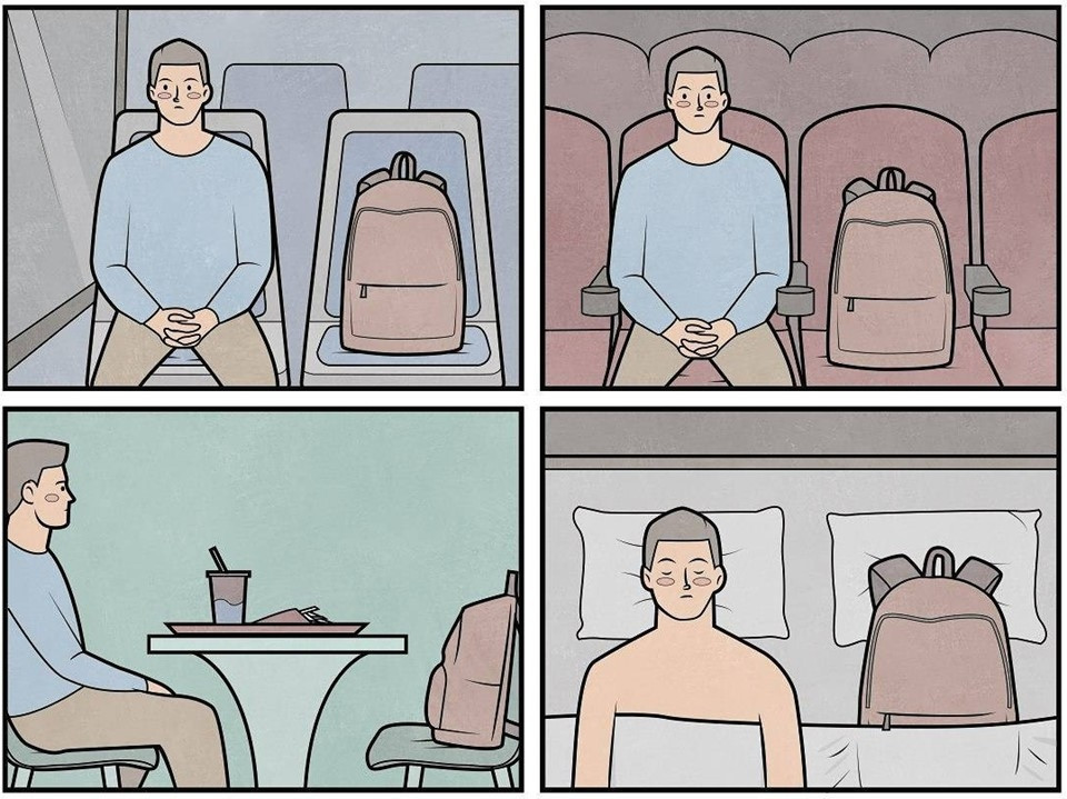 Cuộc sống hiện đại tốt đến mức nào mà những người trẻ cứ phải đồng hành cùng chiếc ba lô của mình mỗi ngày qua ngày?