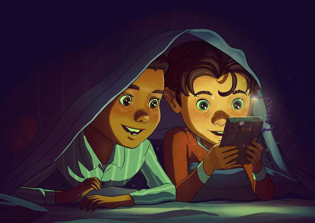 Chắc ai cũng từng trùm chăn đọc truyện, xem điện thoại rồi chứ? Cảm giác ấy thích vô cùng.